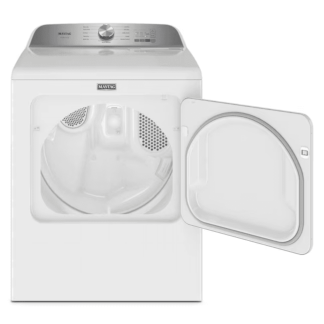 Maytag Pet Pro 7-cu ft Steam Cycle Electric Dryer White - MED6500MW