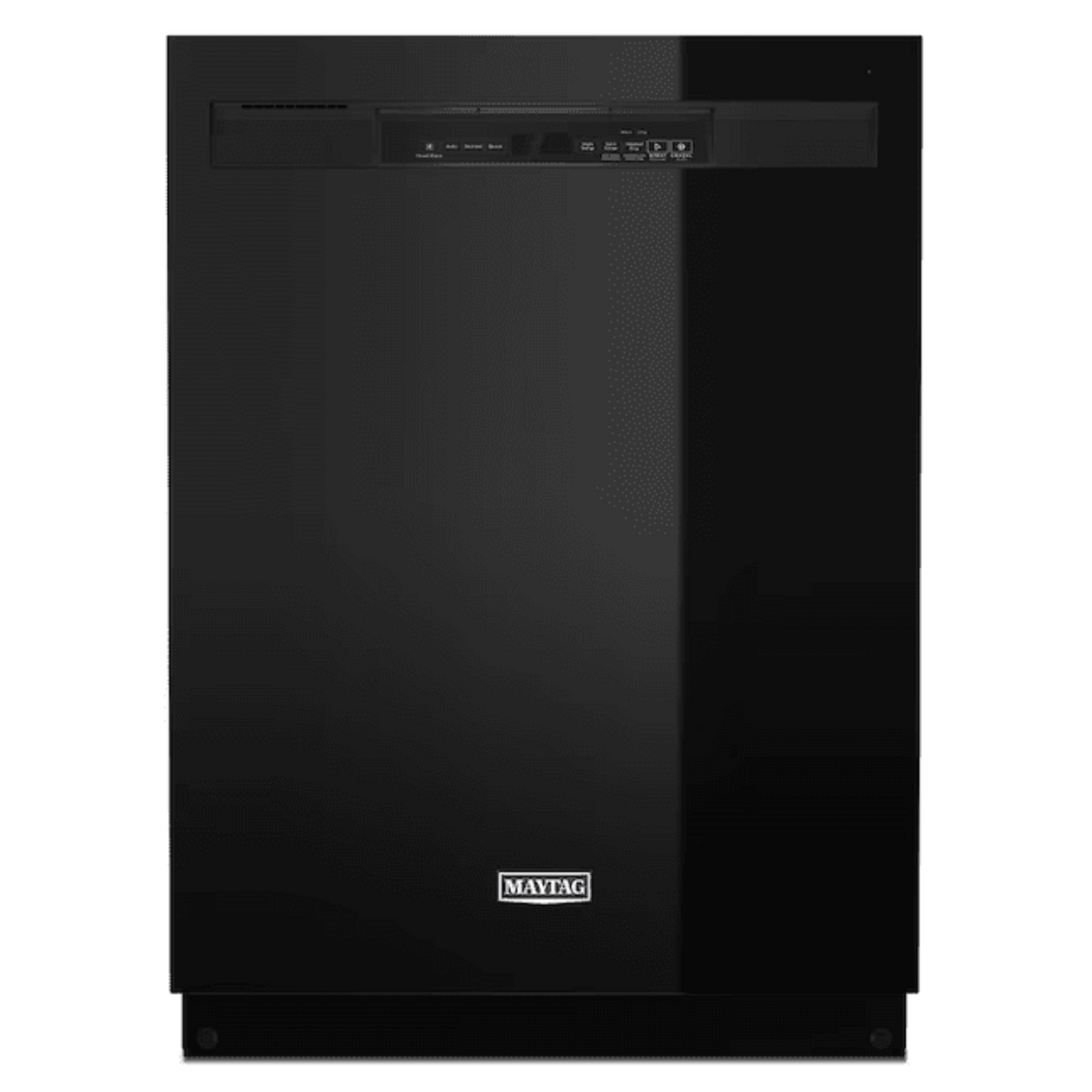 Maytag Front Control 24-in Built-In Dishwasher Black , 50-dBA - MDB4949SKB