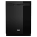 Maytag Front Control 24-in Built-In Dishwasher Black , 50-dBA - MDB4949SKB