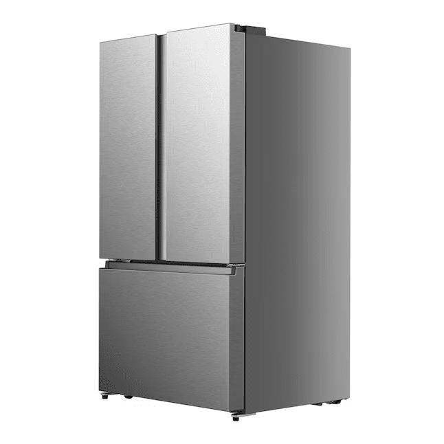 Hisense 26.6-cu ft French Door Refrigerator with Ice Maker and Water dispenser Fingerprint Resistant Stainless Steel ENERGY STAR - HRF266N6CSE1