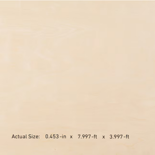 GE 1/2-in x 4-ft x 8-ft Whitewood Sanded Plywood - Item # 51223396 | Model # 520359