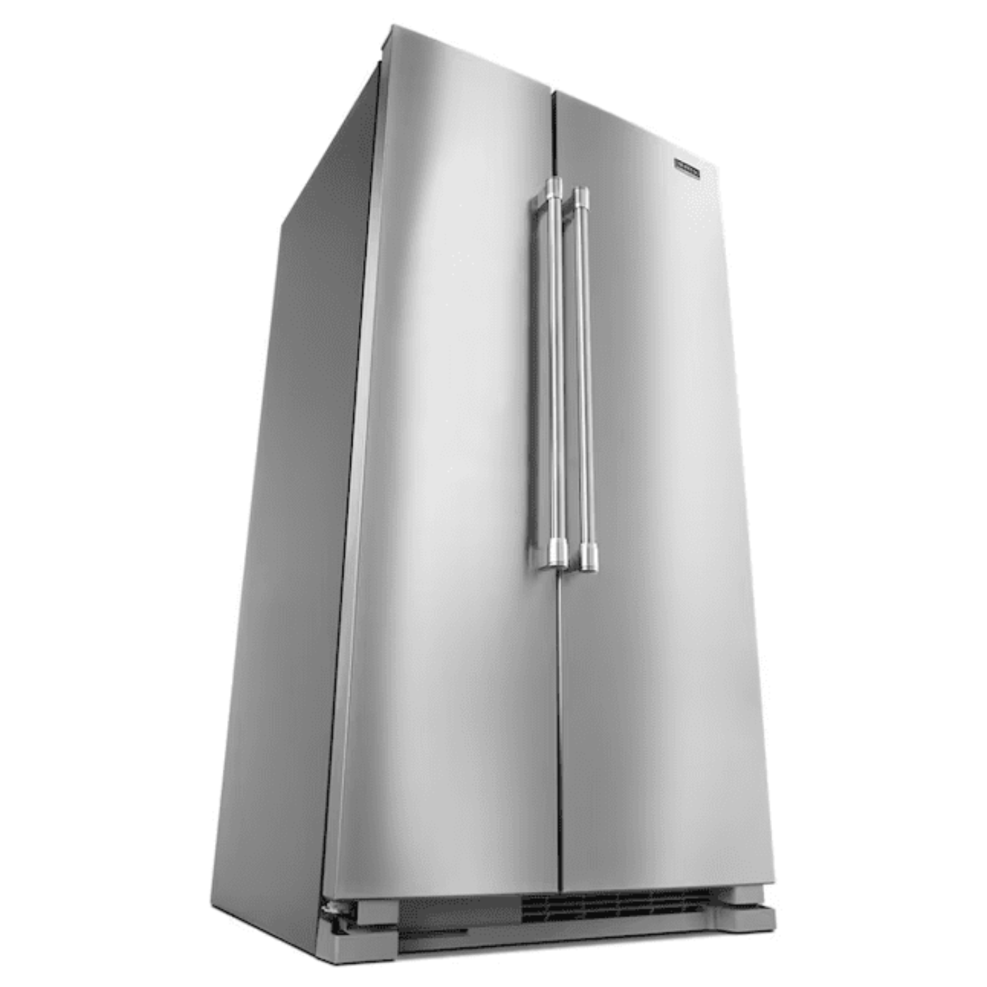 Maytag 24.9-cu ft Side-by-Side Refrigerator Fingerprint Resistant Stainless Steel - MSS25N4MKZ