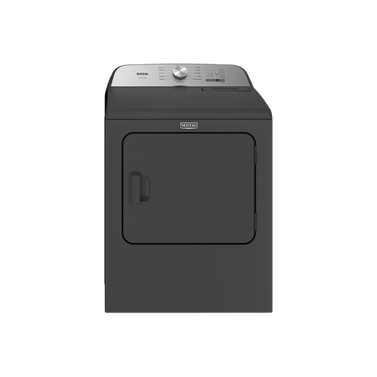 Maytag Pet Pro 7-cu ft Steam Cycle Electric Dryer Volcano Black - MED6500MBK
