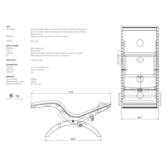 Touch America S-Lounger - 31061