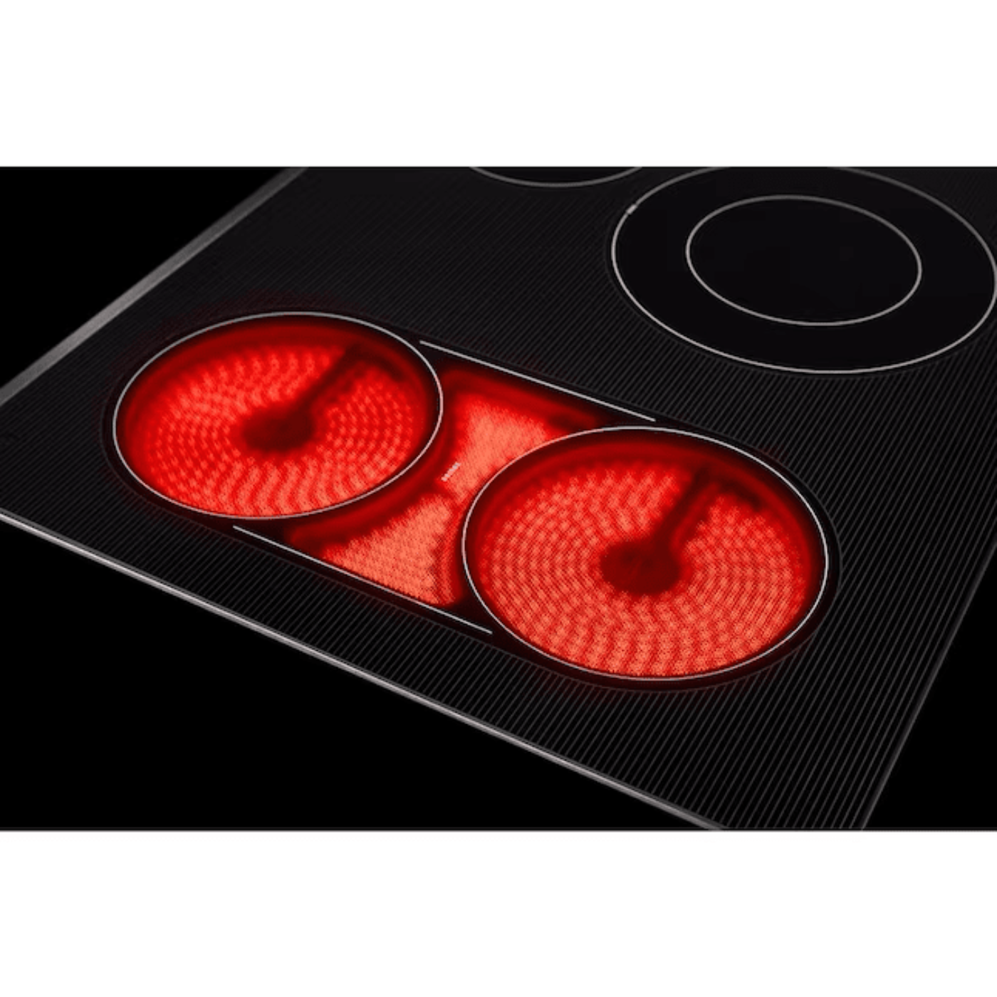 Maytag 30-in 4 Elements Smooth Surface Radiant Stainless Steel Electric Cooktop - MEC8830HS