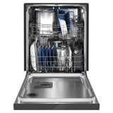 Maytag Front Control 24-in Built-In Dishwasher Black , 50-dBA - MDB4949SKB