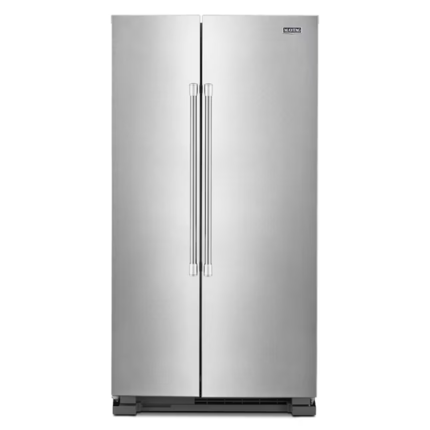 Maytag 24.9-cu ft Side-by-Side Refrigerator (Fingerprint Resistant Stainless Steel) - MSS25N4MKZ