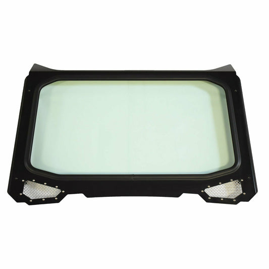 Moto Armor Polaris RZR Glass Windshield for CageWRX Race Cage - MA-CWRC-WS-GLS-BLK-C-N