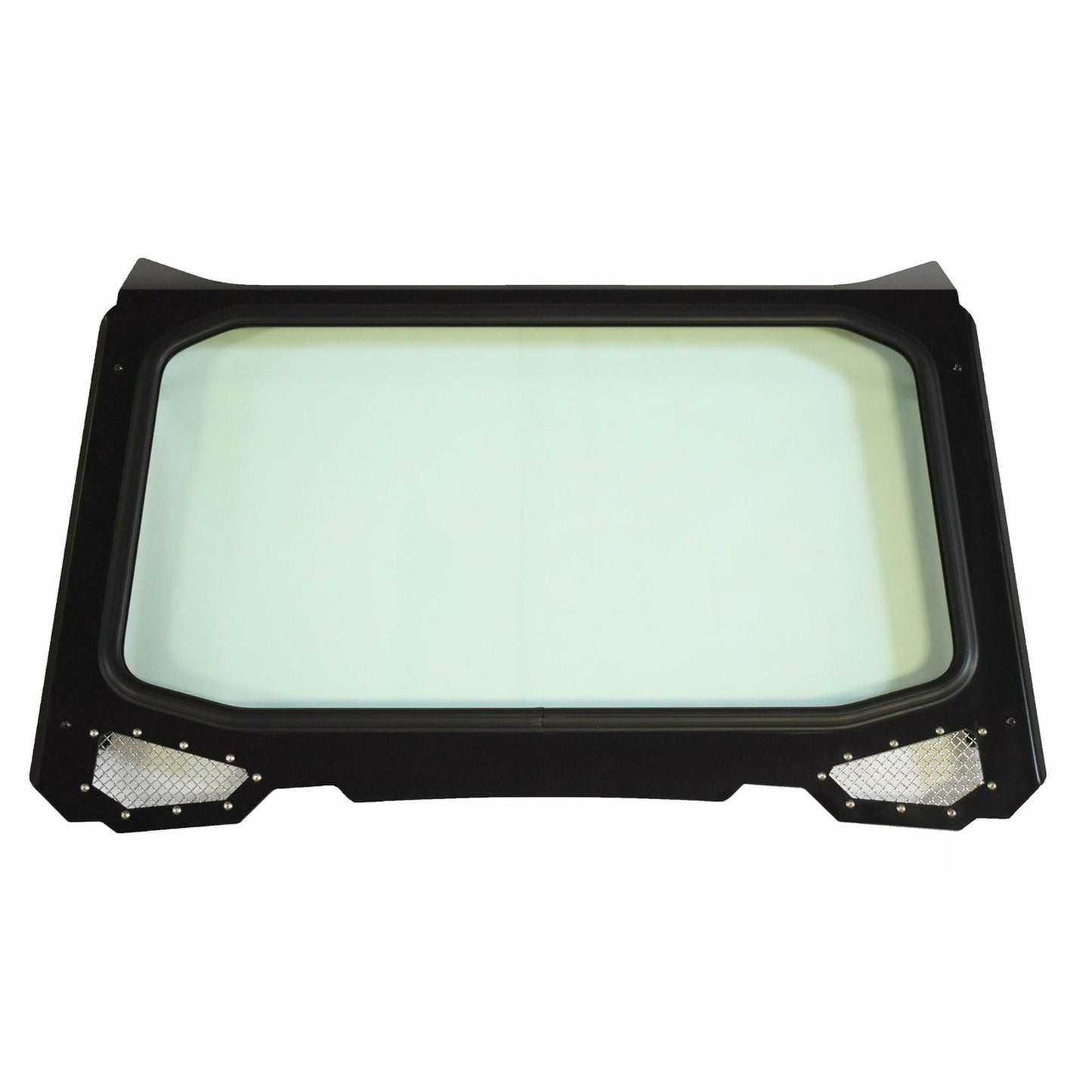 Moto Armor Polaris RZR Glass Windshield for CageWRX Race Cage - MA-CWRC-WS-GLS-BLK-C-N