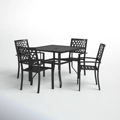 Alyah 4 – Person Square Outdoor Dining Set