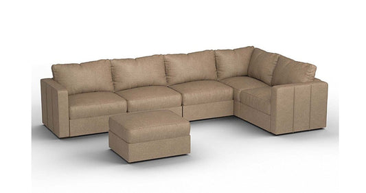 Lovesac – 6 Seats + 8 Sides Combed Chenille & Lovesoft – Taupe - BB6484100