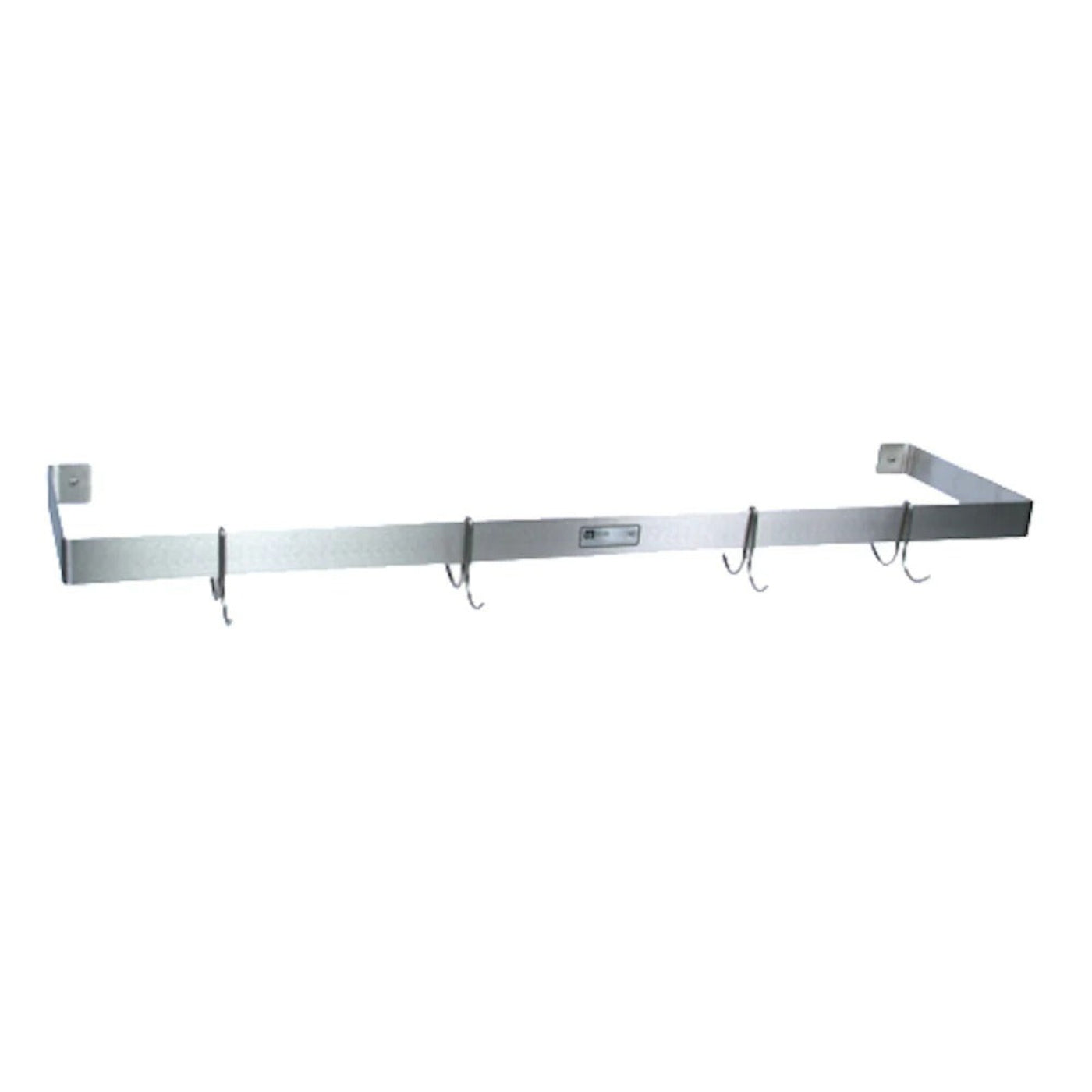 John Boos PRW15 Wall Mount 120" Single Bar Pot Rack - PRW15