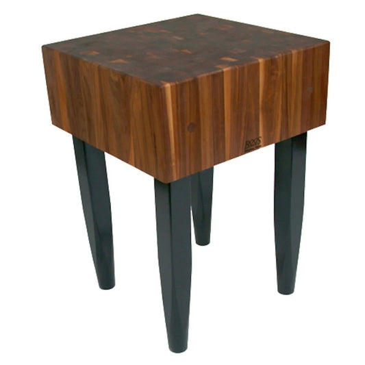 John Boos WAL-CUCD15 Walnut Cucina D'Amico Cart - WAL-CUCD15