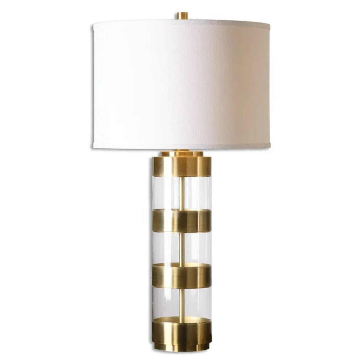 Uttermost Angora Brushed Brass Table Lamp 26669-1 - 26669-1