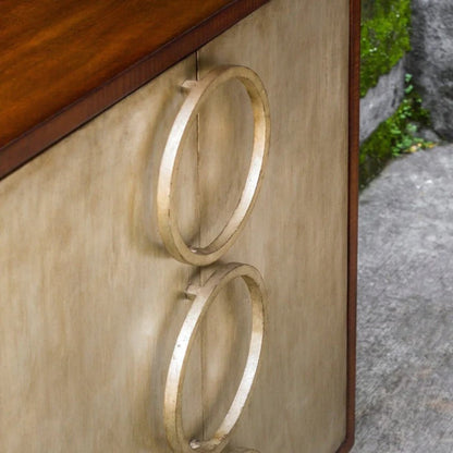 Uttermost Jacinta Silver Cabinet 25789 - 25789