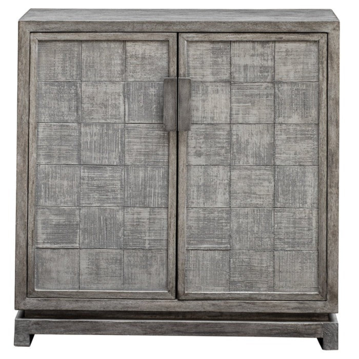 Uttermost Hamadi Distressed Gray 2 Door Cabinet 25444 - 25444