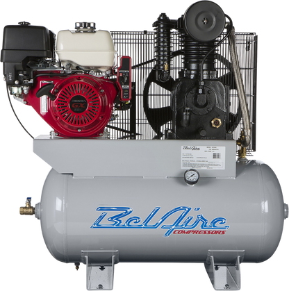 Belaire 4G3HHL Air Compressor Gas Powered 30 Gal. Two Stage 13HP 175PSI Iron Series New - 2020041714