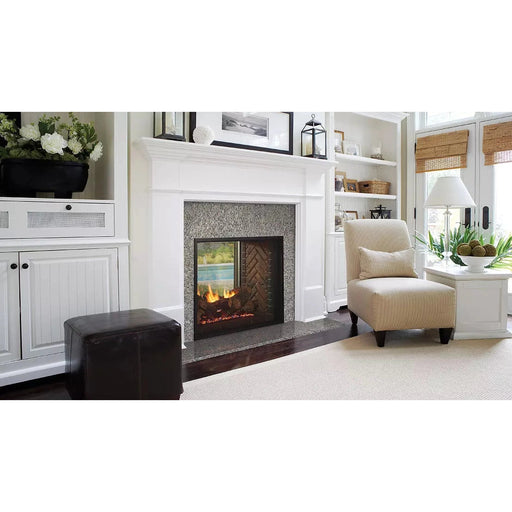 Majestic Fortress 36" Indoor/Outdoor See-Through Gas Fireplace - ODFORTG-36