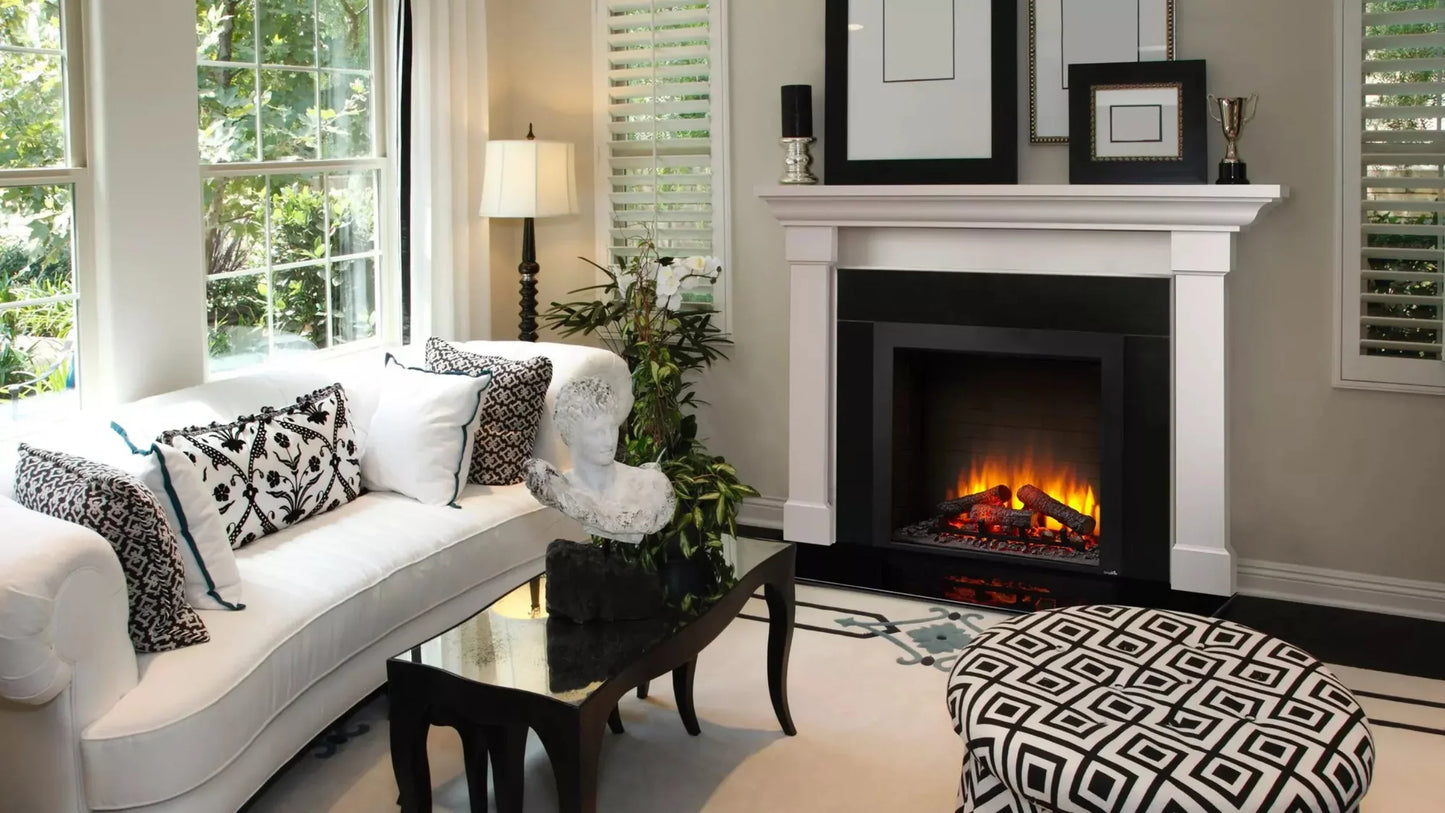 SimpliFire 36" Built-In Electric Fireplace - SF-BI36-EB
