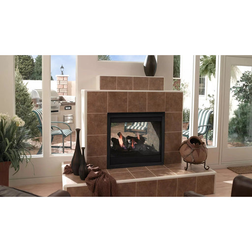 Majestic Twilight 36" Indoor/Outdoor See-Through Gas Fireplace - TWILIGHT-IFT