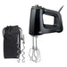 Braun Hand Mixer with Beaters, Dough Hooks and Accessory Bag in Black HM5100