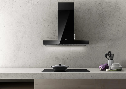 ELICA EHK636BL HAIKU Wall Mount Range Hood 36" wide - 600CFM Black in Stainless Steel - EHK636BL