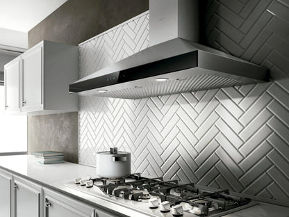 ELICA EVR630S2 VARNA Wall Mount Range Hood 30" wide - 600CFM in Stainless Steel - EVR630S2