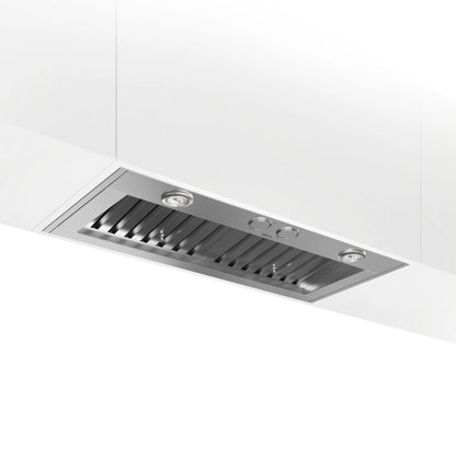 ELICA ESC146SS SCANNO Insert Range Hood 46 1/2" wide - 1200CFM in Stainless Steel - ESC146SS