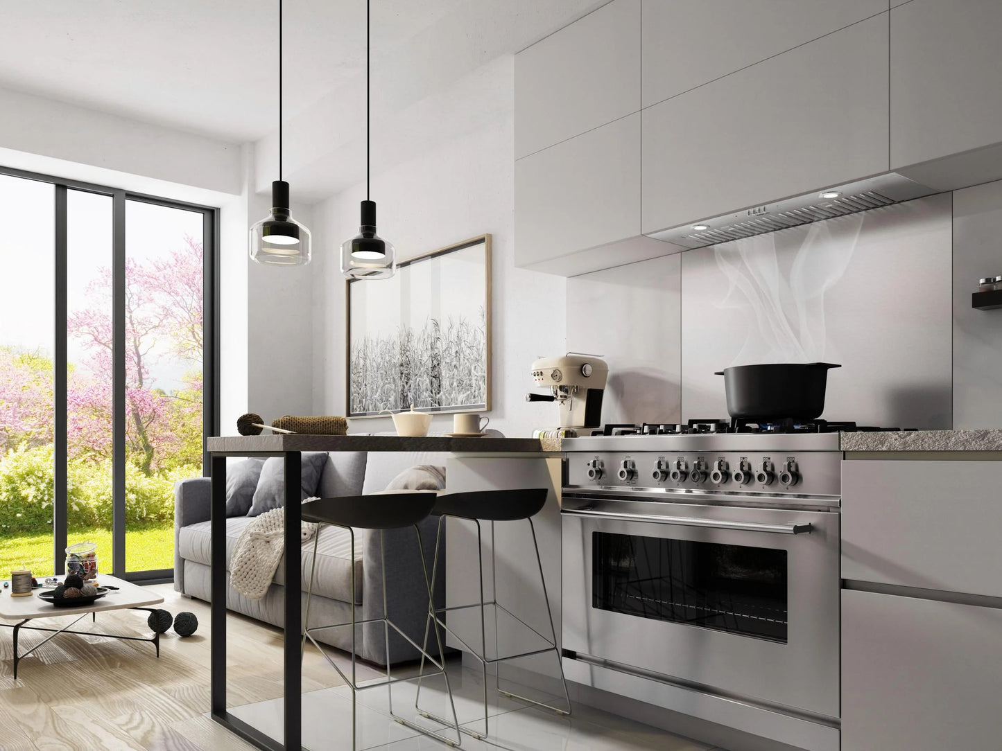 ELICA EPR634SS PALERMO Insert Range Hood 34" wide - 600CFM in Stainless Steel - EPR634SS