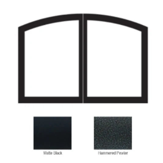 Empire Door Options for Empire Vail Premium 36" - VFR36SCBL