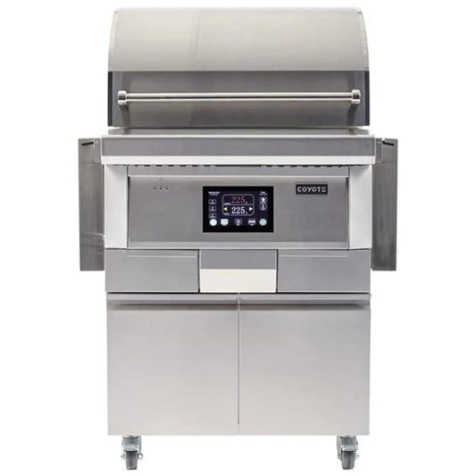 Coyote 28" Pellet Grill on Cart - C1P28-FS