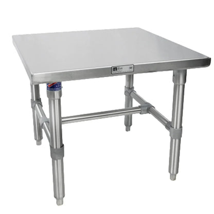 John Boos S16MS08 Open Base 30" W x 20" D Equipment Stand for Mixer or Slicer - S16MS08