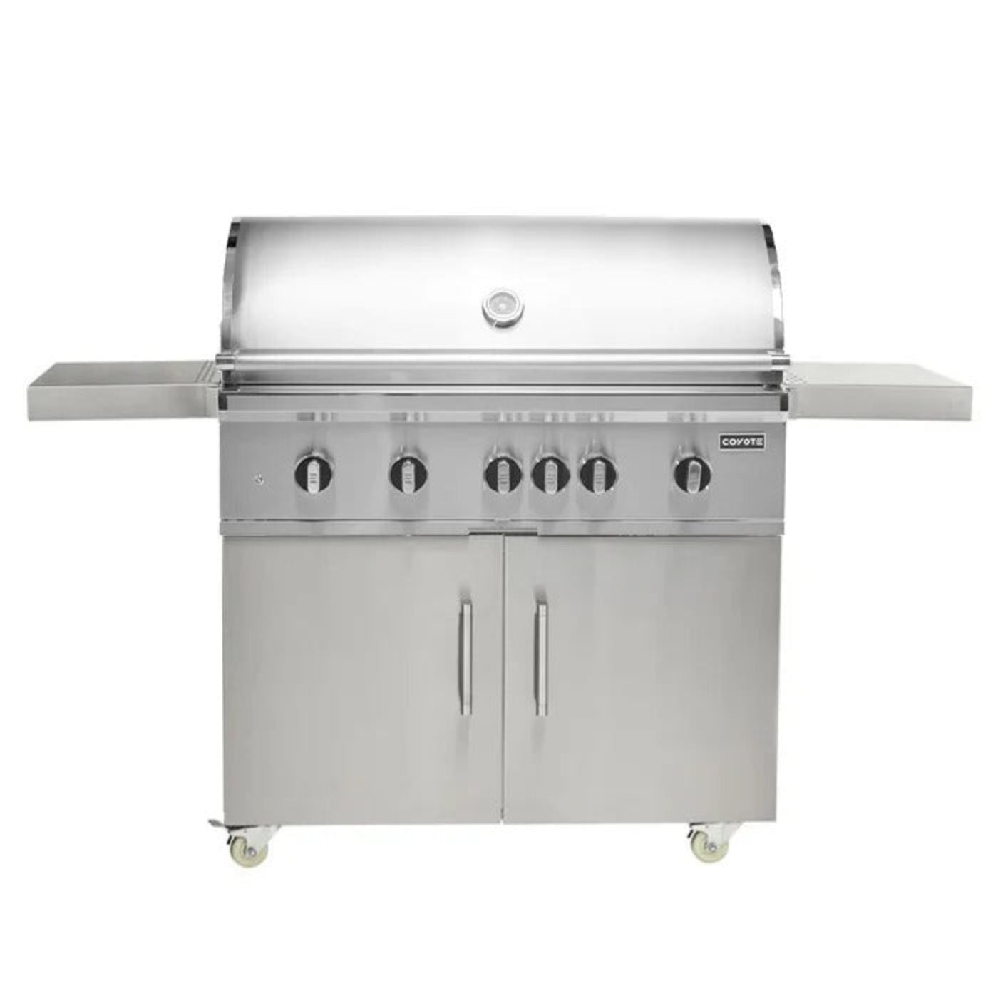Coyote SL-Series 42" Grill on Cart with Sear Zone & Rotisserie - C3SL42+C3S42CT