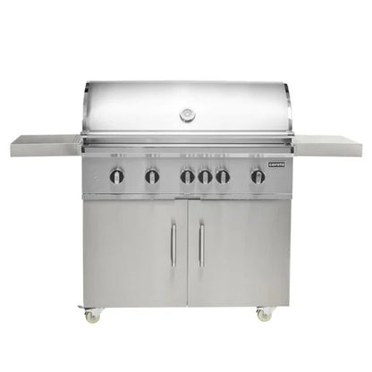 Coyote SL-Series 42" Grill on Cart with Sear Zone & Rotisserie - C3SL42+C3S42CT