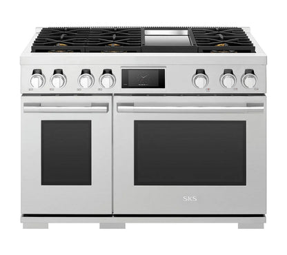 SIGNATURE KITCHEN SUITE SKSGR360S 36-inch Gas Pro Range with 6 Burners - SKSGR360GS