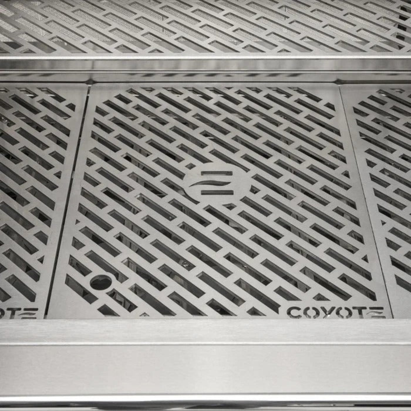 Coyote SL-Series 42" Grill on Cart with Sear Zone & Rotisserie - C3SL42+C3S42CT