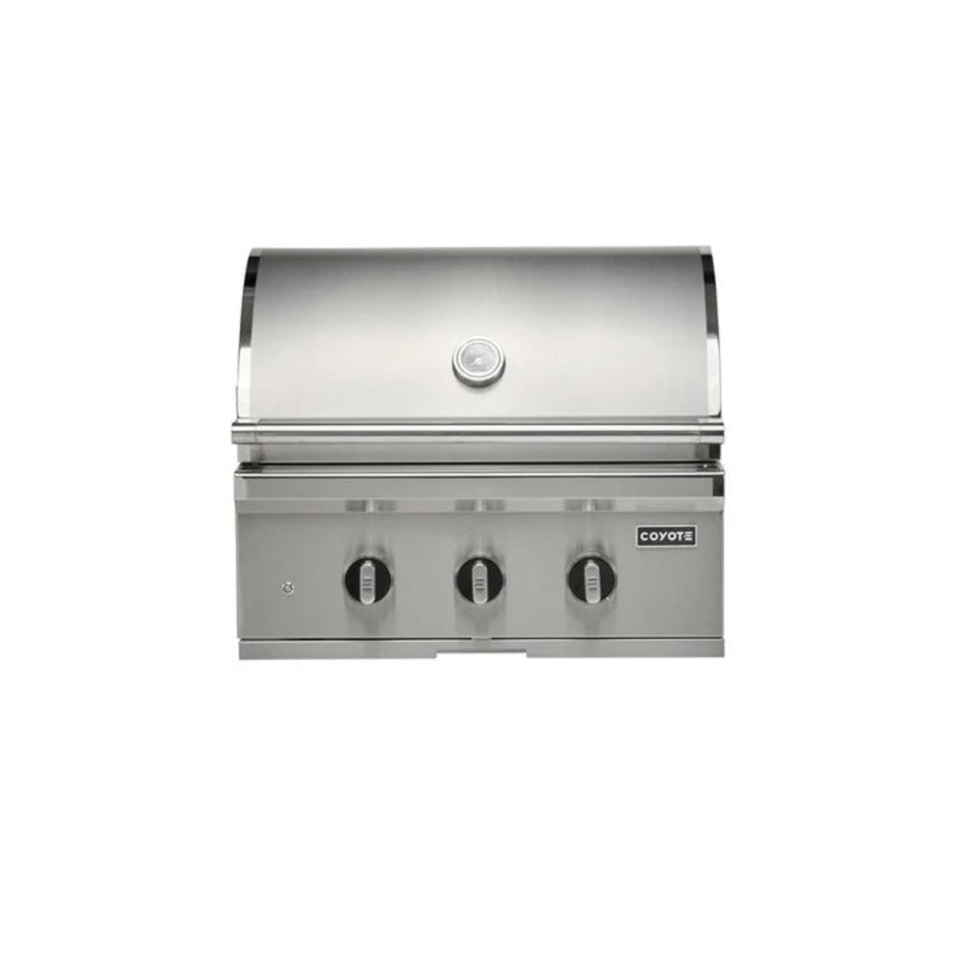 Coyote SL-Series 30" Built-In Grill with Sear Zone & Rotisserie - C3SL30g