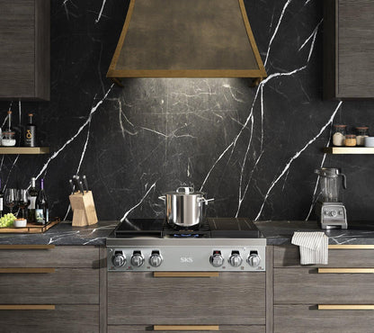 SIGNATURE KITCHEN SUITE SKSRT360SIS 36-inch Dual-Fuel Pro Rangetop with Sous Vide and Induction - SKSRT360SIS