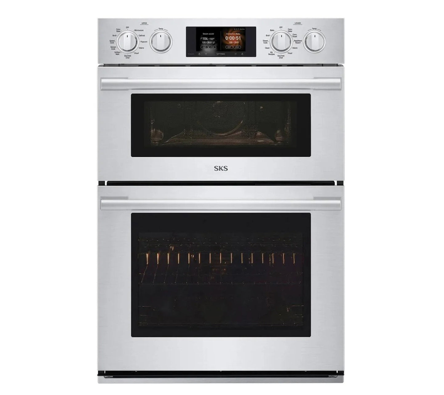 SIGNATURE KITCHEN SUITE SKSCV3002S 30-inch Combi Wall Oven - SKSCV3002S