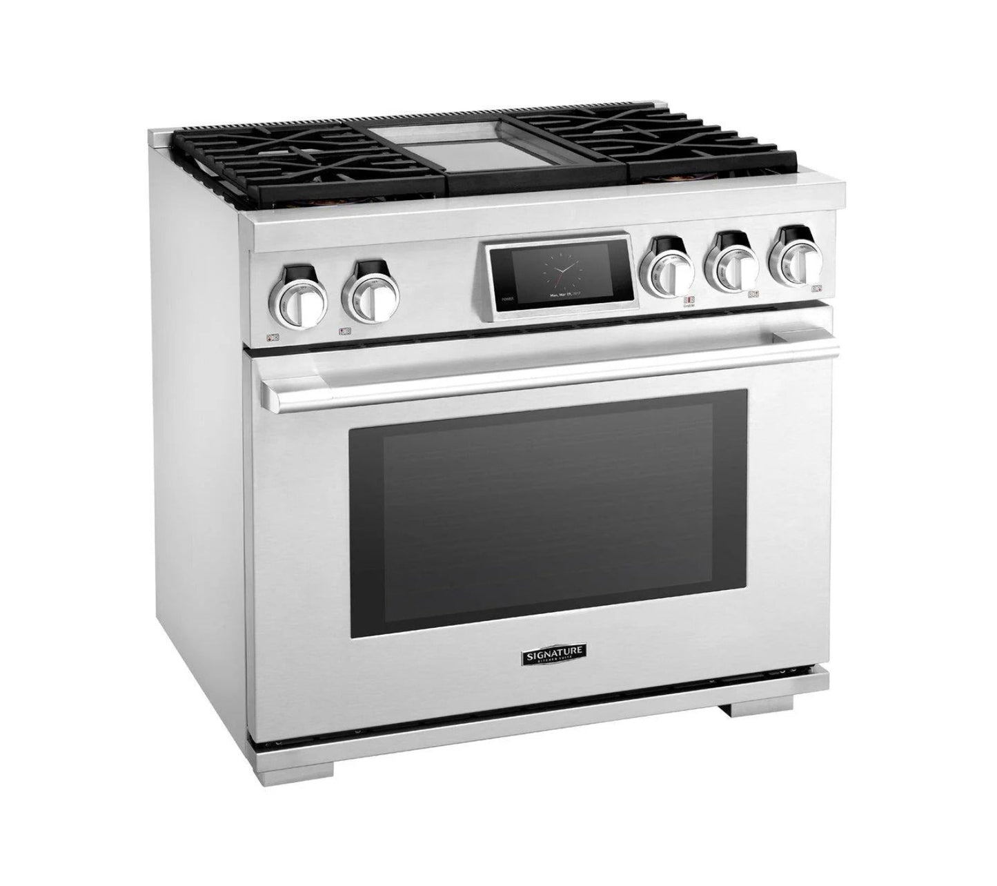 SIGNATURE KITCHEN SUITE SKSGR360S 36-inch Gas Pro Range with 6 Burners - SKSGR360GS