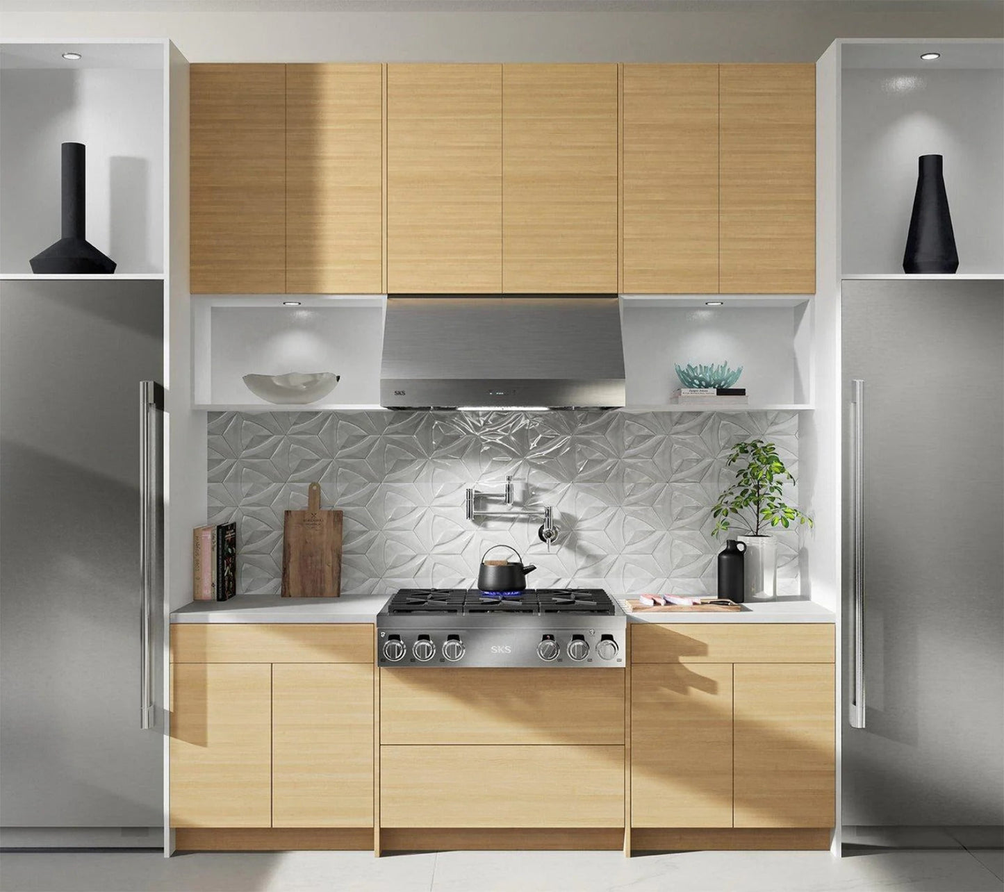 SIGNATURE KITCHEN SUITE SKSRT360S 36-inch Pro Rangetop with 6 Burners - SKSRT360S