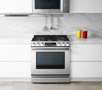 SIGNATURE KITCHEN SUITE UPSG3014ST 30-inch Gas Slide-in Oven Range - UPSG3014ST