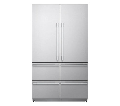SIGNATURE KITCHEN SUITE SKSFD4826SP 48-inch Built-in French Door Refrigerator, Pre-assembled - SKSFD4826SP