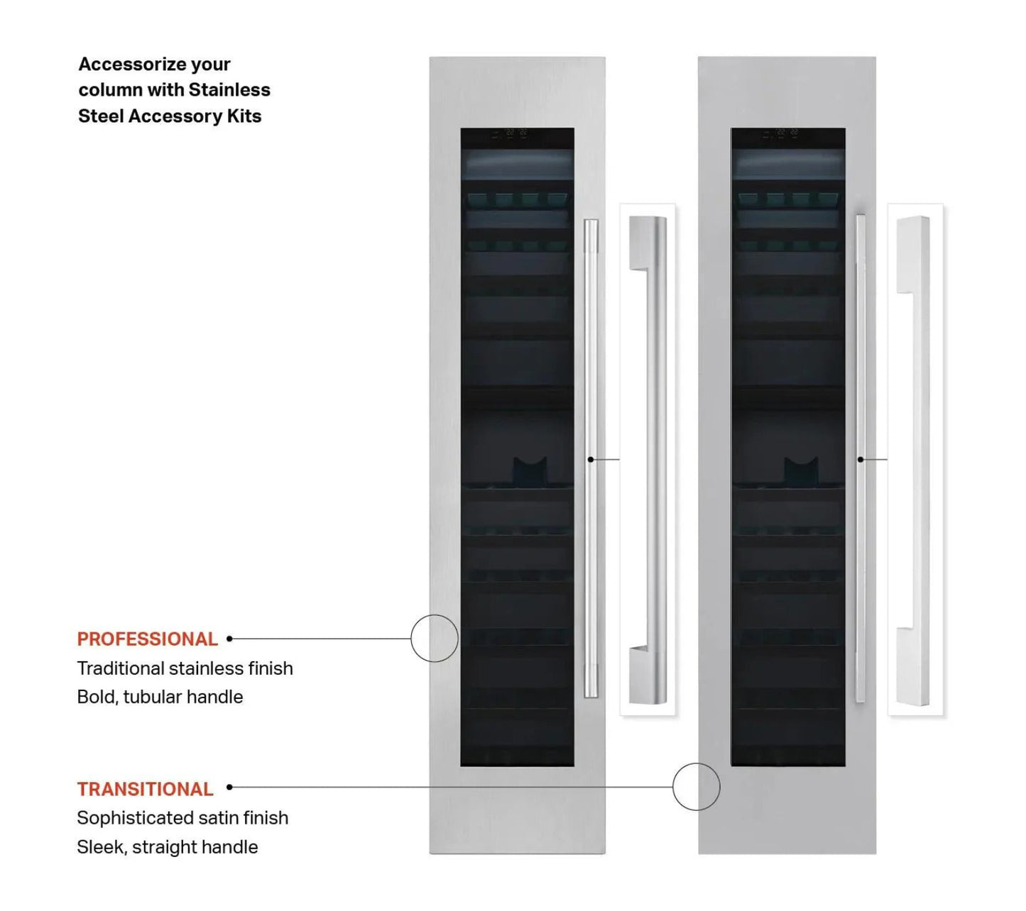 SIGNATURE KITCHEN SUITE SKSCW181RP 18-inch Integrated Column Wine Refrigerator - SKSCW181RP