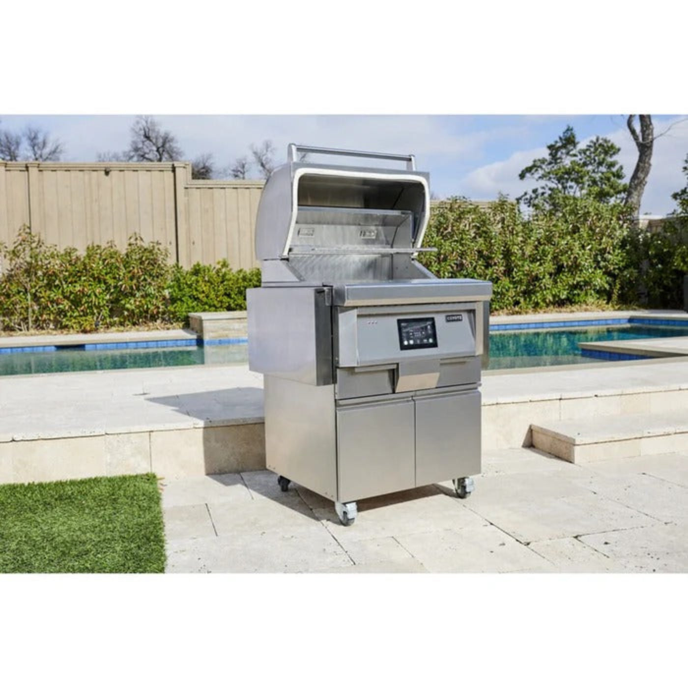 Coyote 28" Pellet Grill on Cart - C1P28-FS