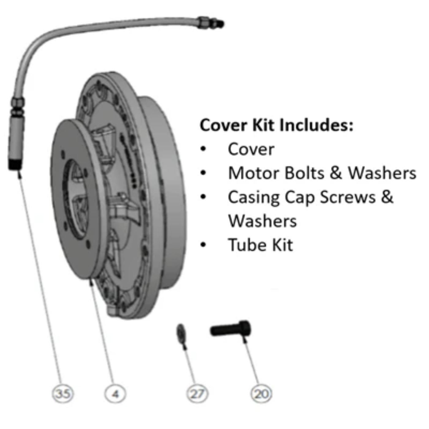 TACO KP3035D Cover Kit - KP3035D