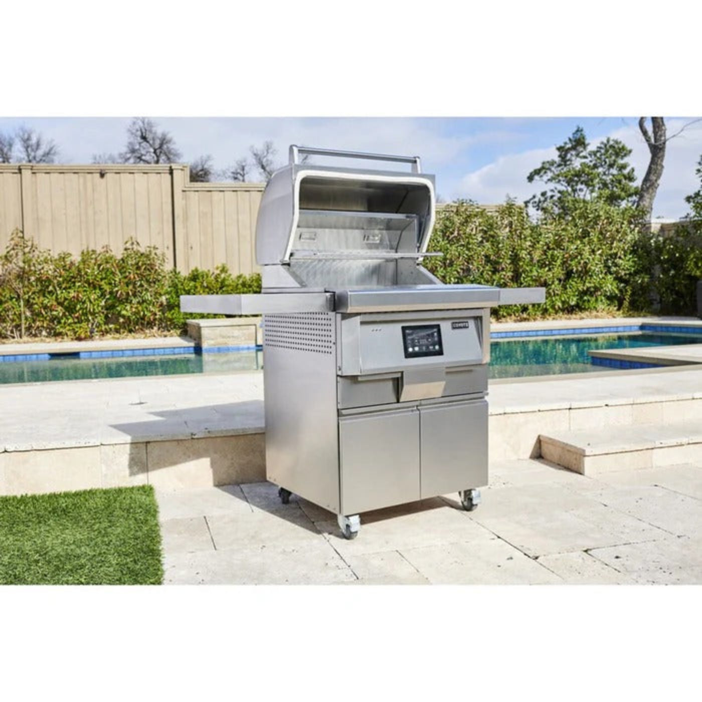 Coyote 28" Pellet Grill on Cart - C1P28-FS
