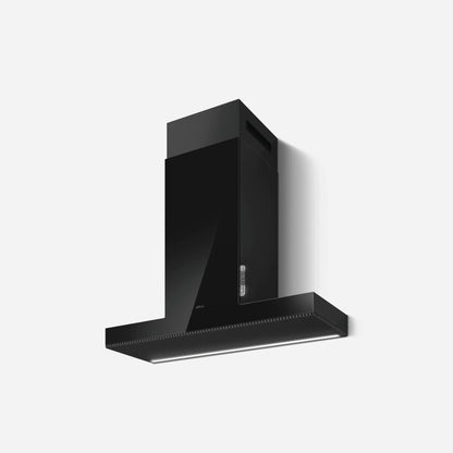 ELICA EHK636BL HAIKU Wall Mount Range Hood 36" wide - 600CFM Black in Stainless Steel - EHK636BL