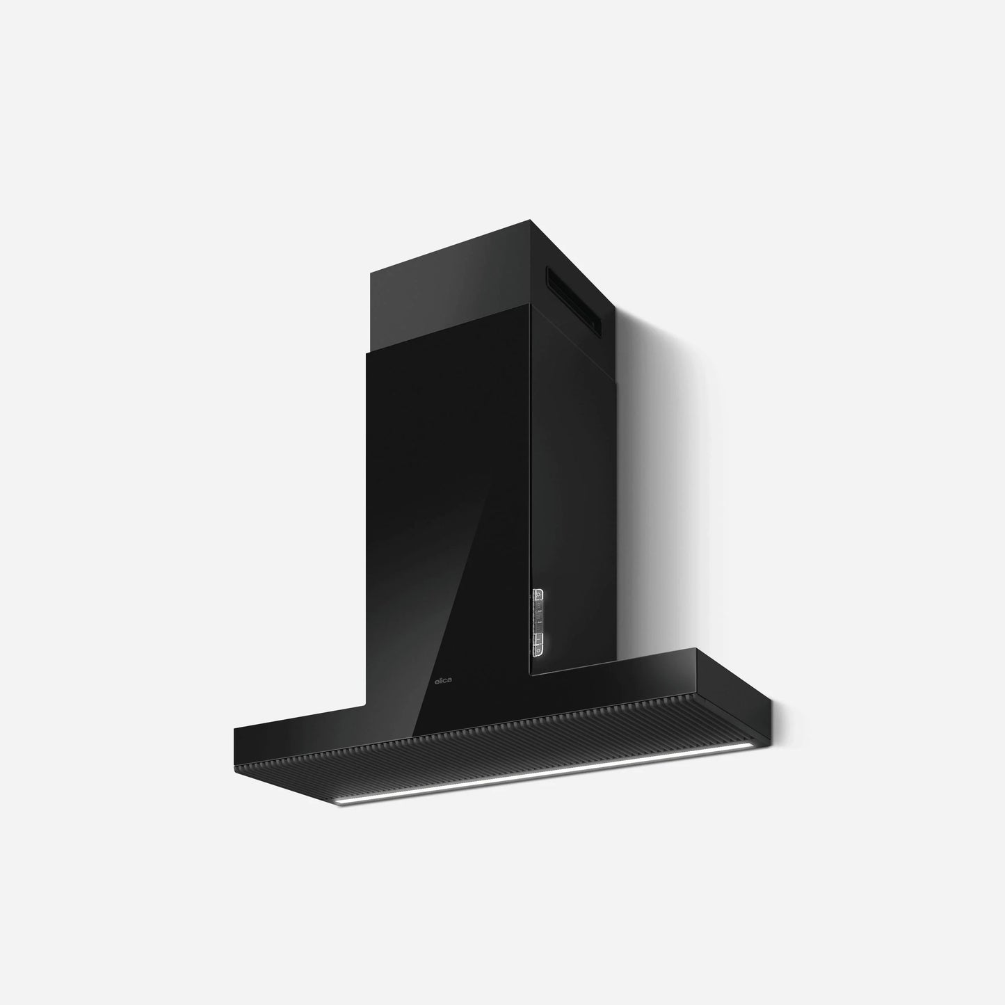ELICA EHK636BL HAIKU Wall Mount Range Hood 36" wide - 600CFM Black in Stainless Steel - EHK636BL