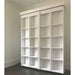 Murphy Bed Depot Queen Size Boaz BiFold Bookcase Murphy Bed - QBW00-BOAZ-INSTOCK